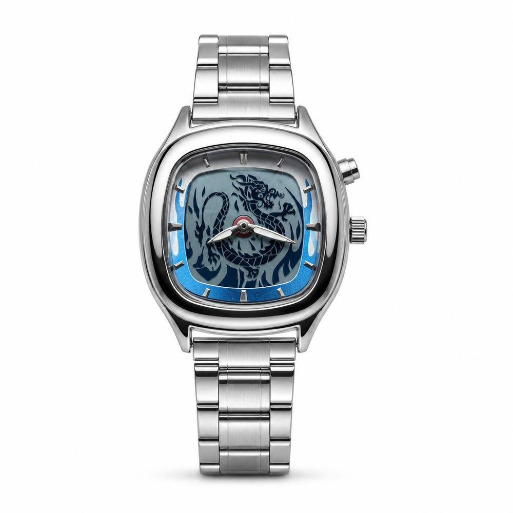 Pintime Mens Retro - Silver Blue