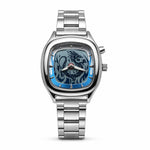 Pintime Mens Retro - Silver Blue
