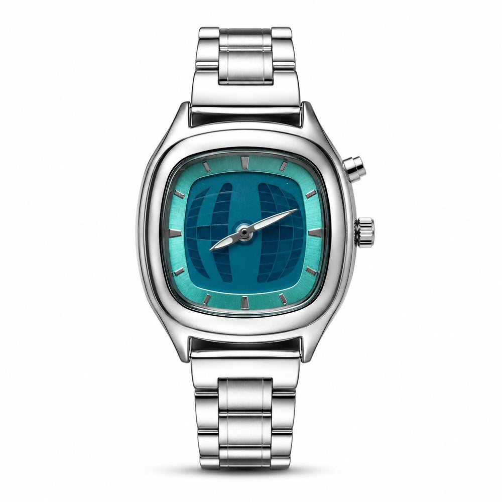 Pintime Mens Retro - Silver Blue
