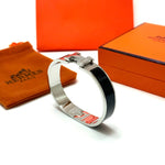 Hermès Clic H - Silver Black