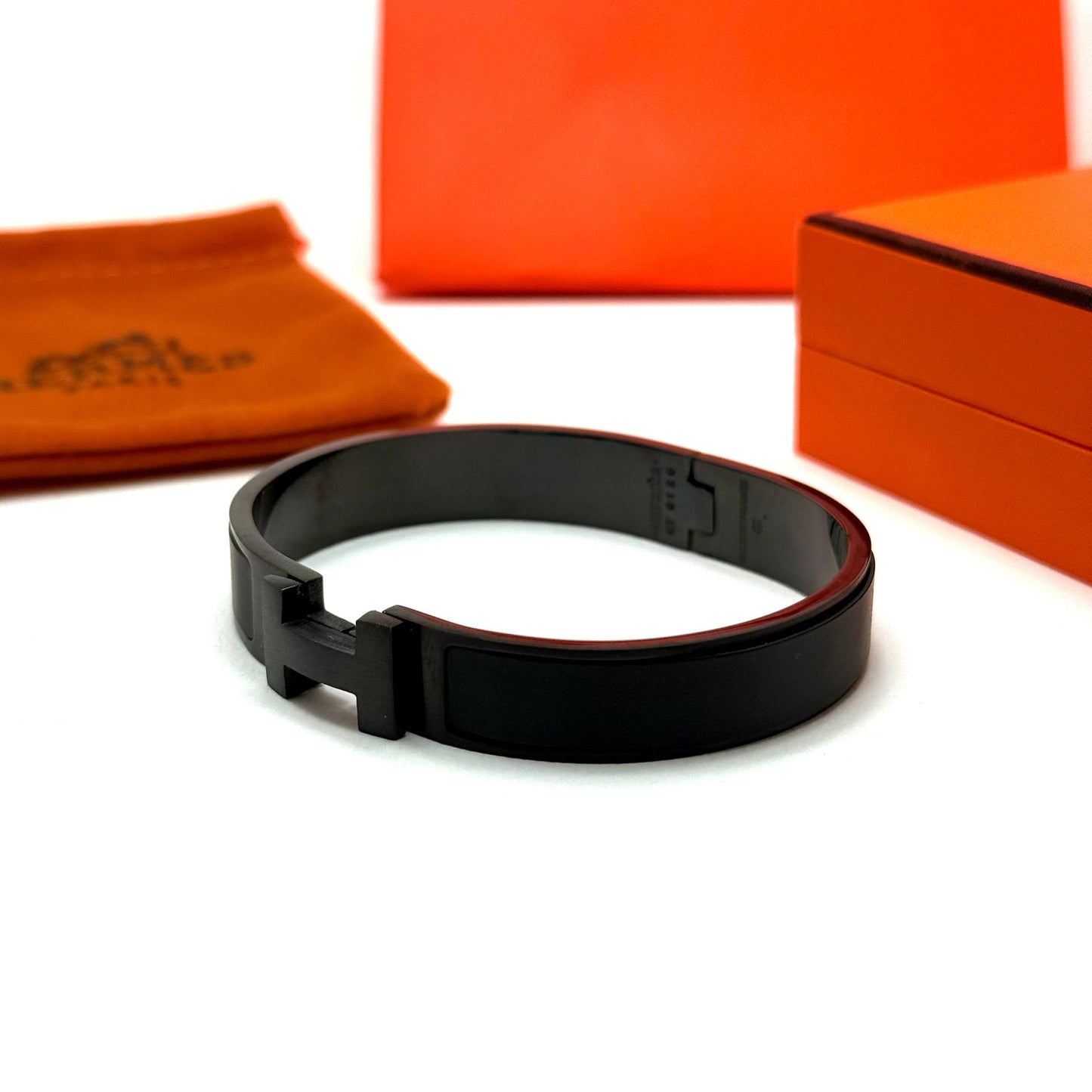 Hermès Clic H — Full Black