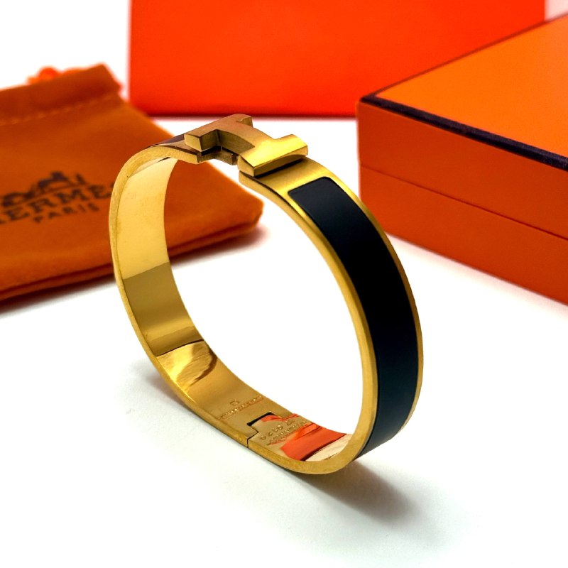 Hermès Clic H - Gold Black