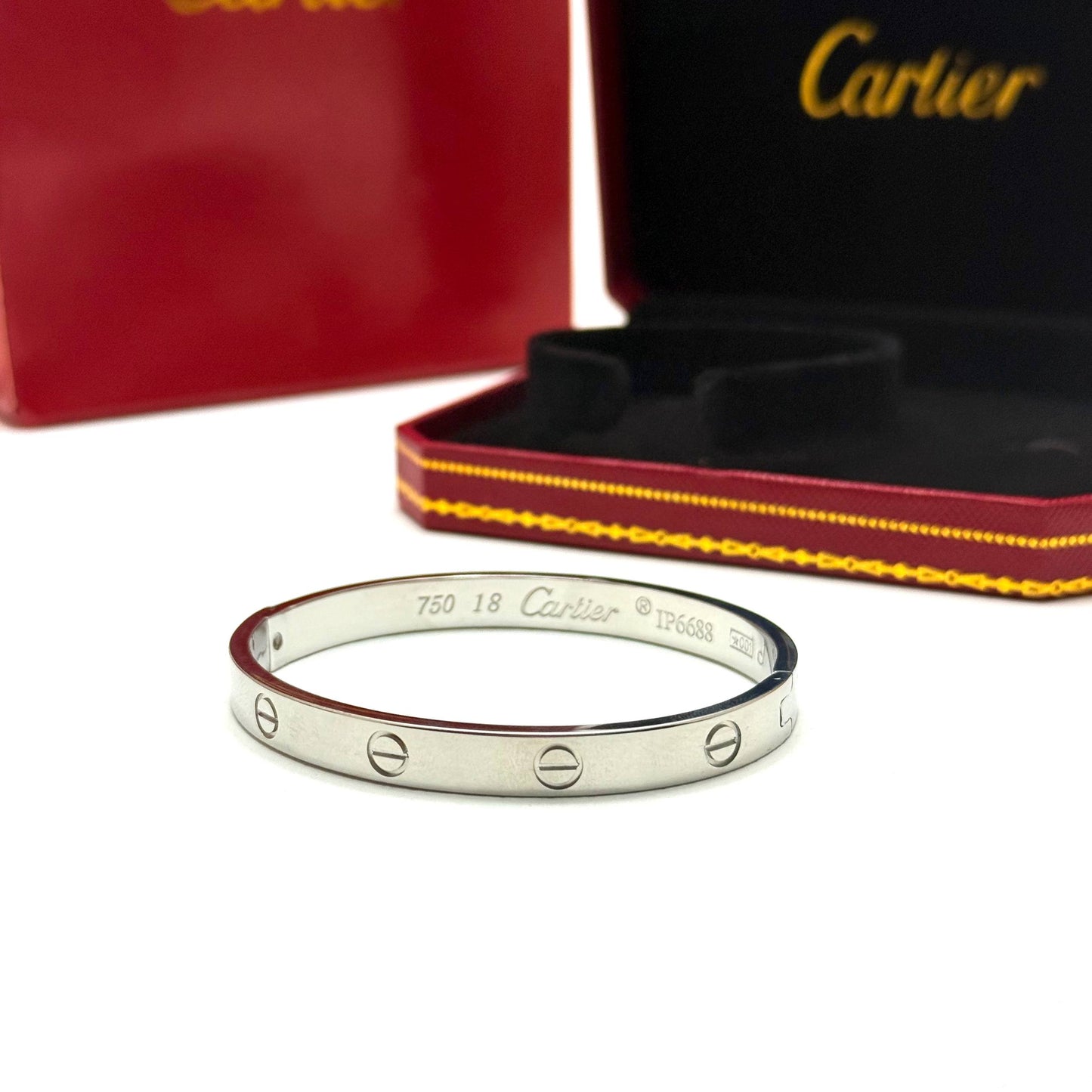 Cartier Love Bracelet — Silver