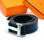 Hermès Constance Belt  - Dark Blue