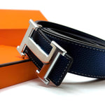Hermès Constance Belt  - Dark Blue