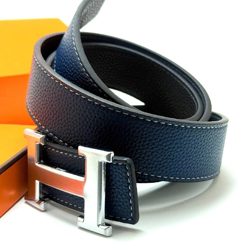 Hermès Constance Belt  - Dark Blue