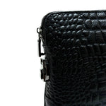 Lacoste Leather Clutch – Black