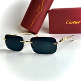 Cartier Rimless CT0472S – Gold Black
