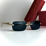 Cartier Rimless CT0472S – Gold Black