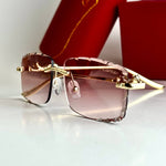 Cartier Rimless CT0486S – Gold Pink