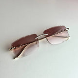 Cartier Rimless CT0486S – Gold Pink