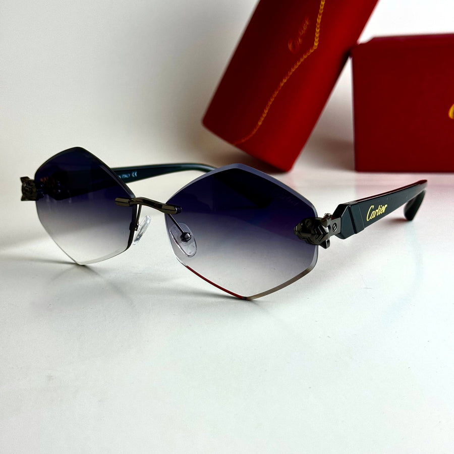 Cartier Rimless Prestige – Violet Gradient