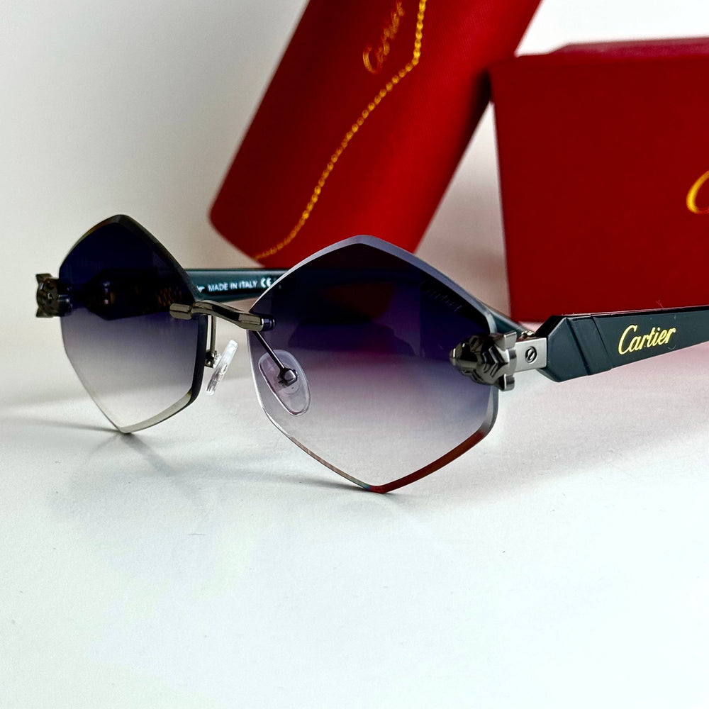 Cartier Rimless Prestige – Violet Gradient