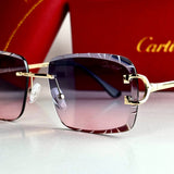Cartier Rimless CT0528S – Purple Pink Gradient