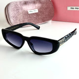 Miu Miu Cat Eye SMU19Z – Black Purple