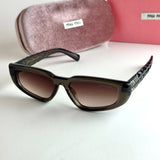 Miu Miu Cat Eye SMU19Z – Brown Gradient