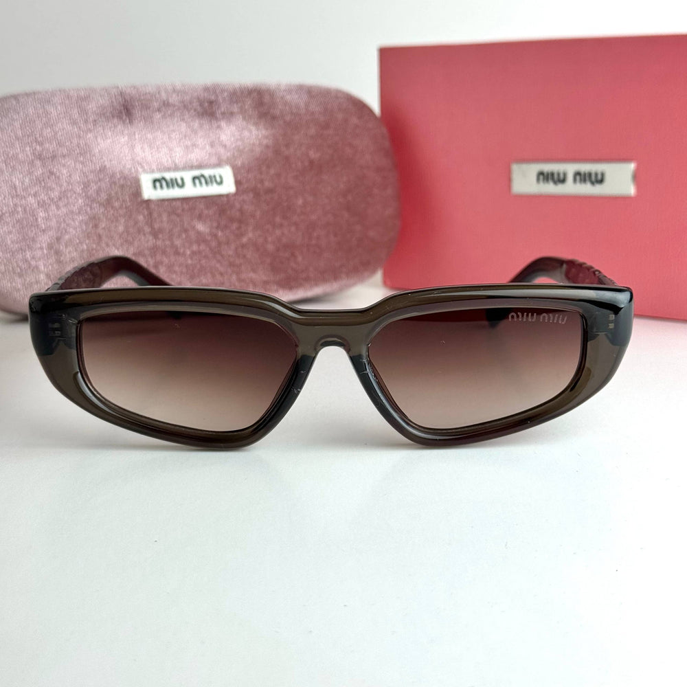 Miu Miu Cat Eye SMU19Z – Brown Gradient