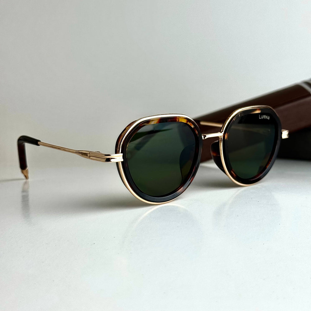 Lurexia Verona – Gold Tortoise Green