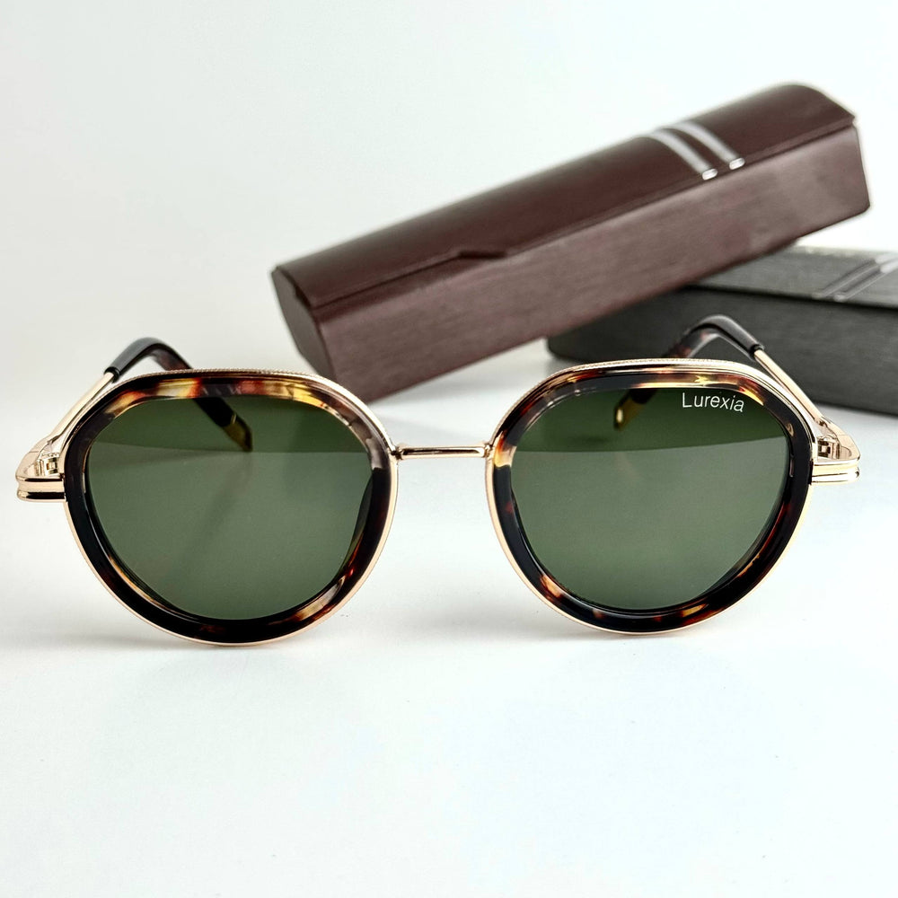 Lurexia Verona – Gold Tortoise Green