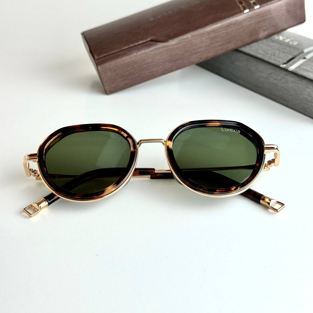 Lurexia Verona – Gold Tortoise Green