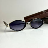 Lurexia Noir Edge – Silver Blue
