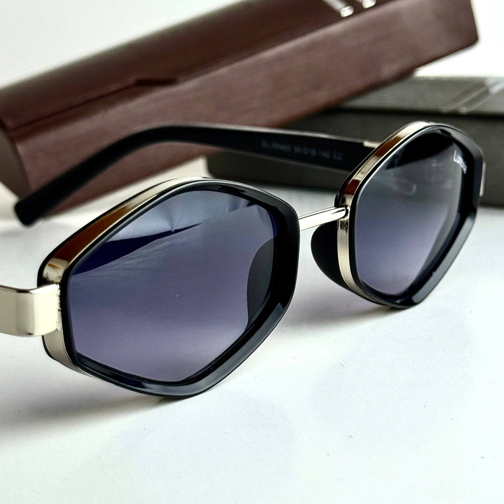 Lurexia Noir Edge – Silver Blue