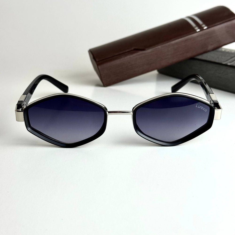 Lurexia Noir Edge – Silver Blue