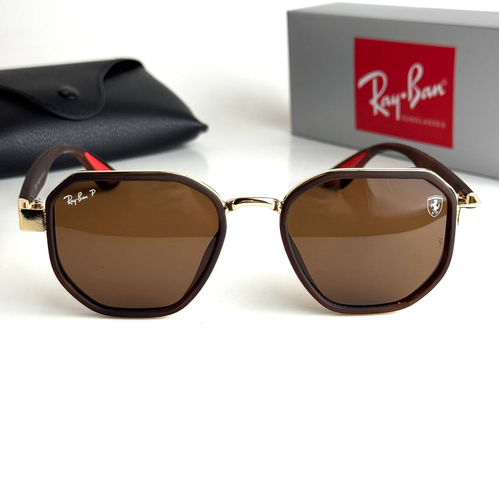 Ray-Ban Ferrari – Gold Brown