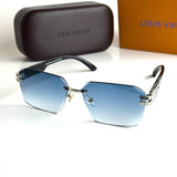 LV Rimless – Silver Blue Gradient