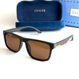 Gucci Rectangular – Black Brown