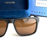 Gucci Rectangular – Black Brown