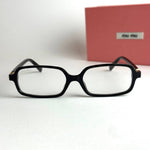 Miu Miu Rectangular Regard – Black Optical