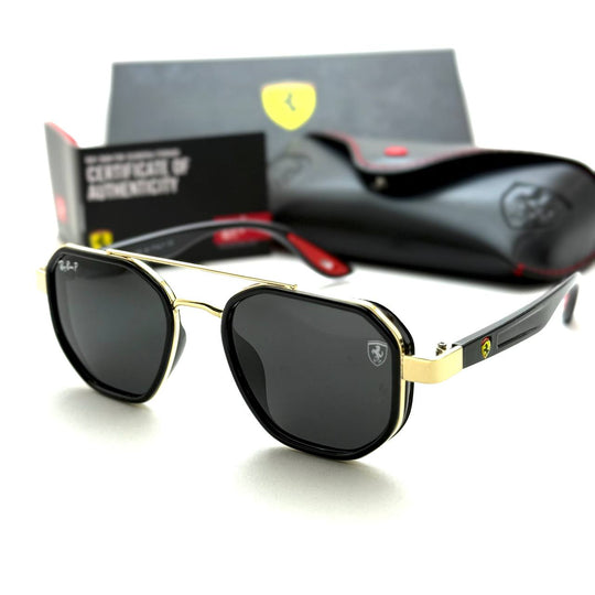 Ray-Ban Ferrari RB3697M – Black Gold