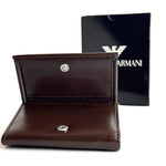 Emporio Armani Classic Bifold – Brown