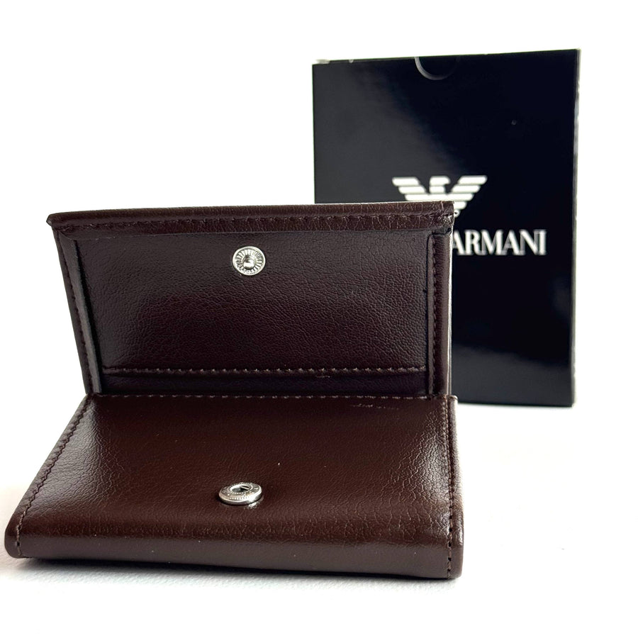 Emporio Armani Classic Bifold – Brown
