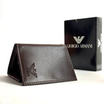 Emporio Armani Classic Bifold – Brown