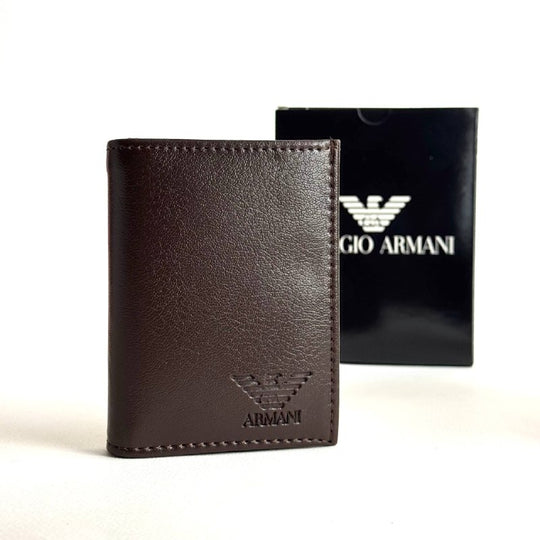 Emporio Armani Classic Bifold – Brown
