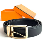 Hermès Classic Buckle Belt – Black / Gold