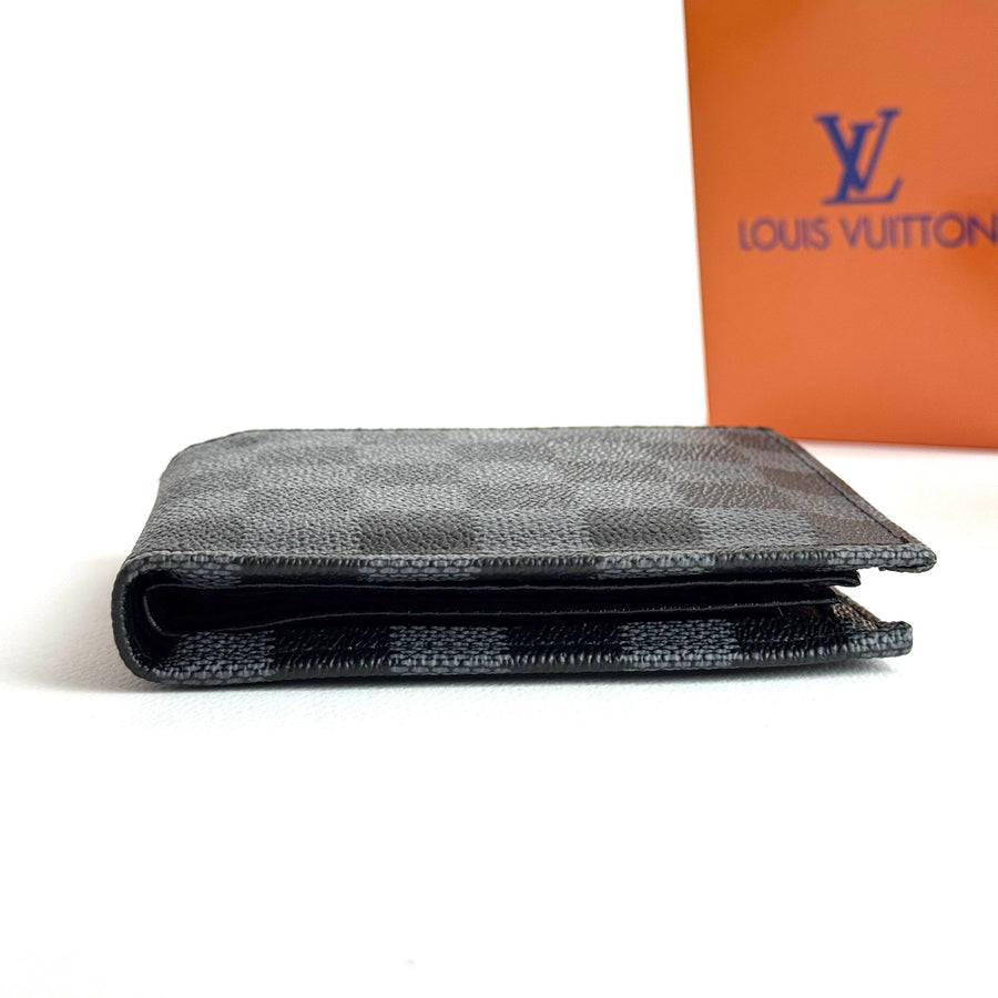 Louis Vuitton Damier Bifold – Black / Grey