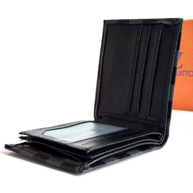 Louis Vuitton Damier Bifold – Black / Grey