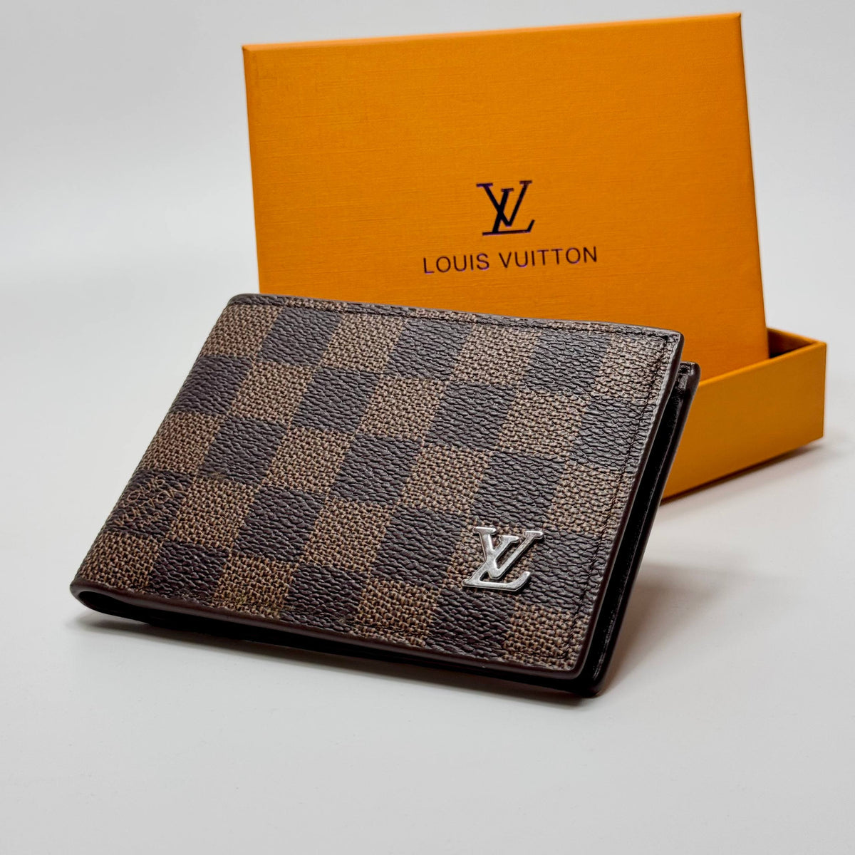 Louis Vuitton Damier Ebene Bifold Wallet – Coffee Brown