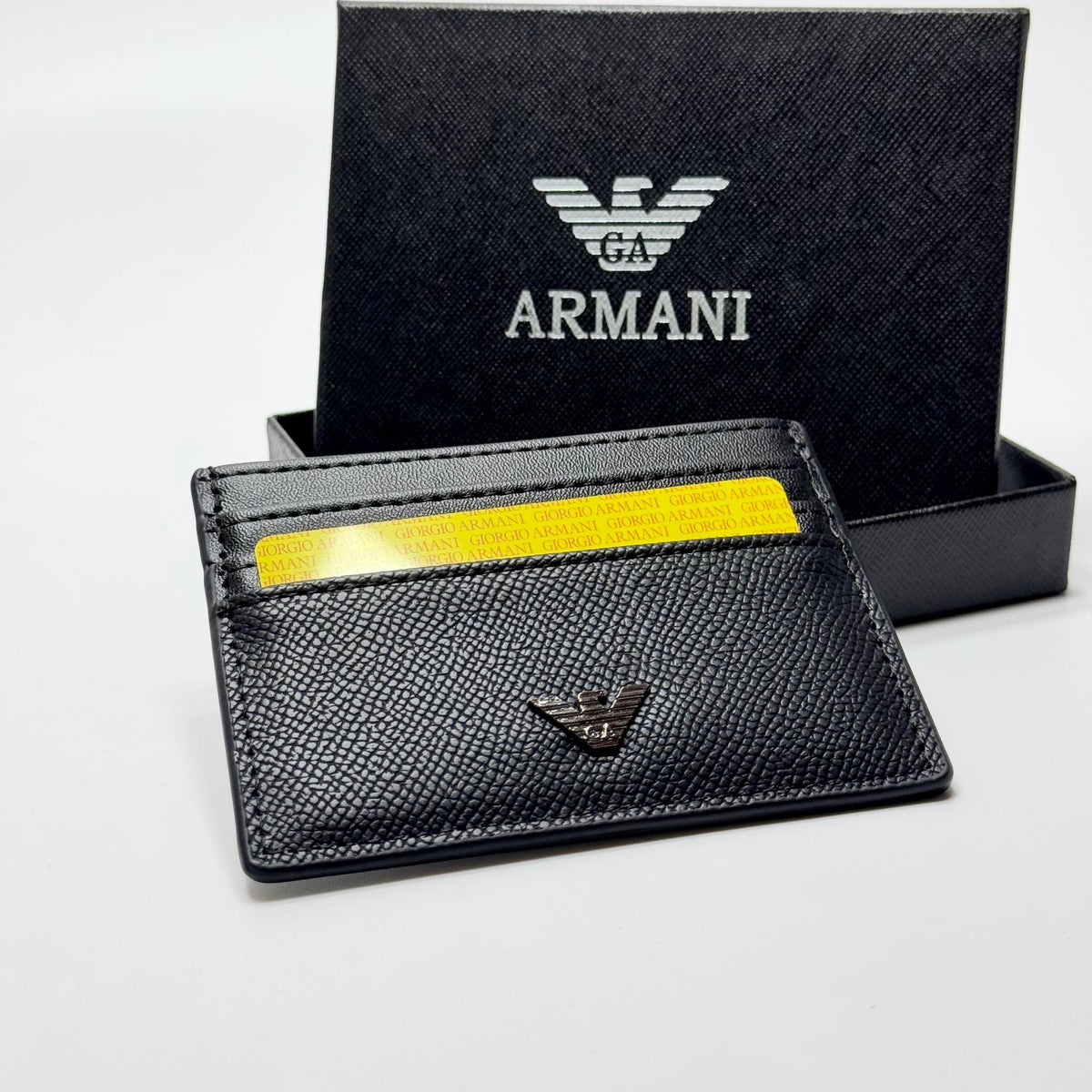Giorgio Armani Card Holder – Black