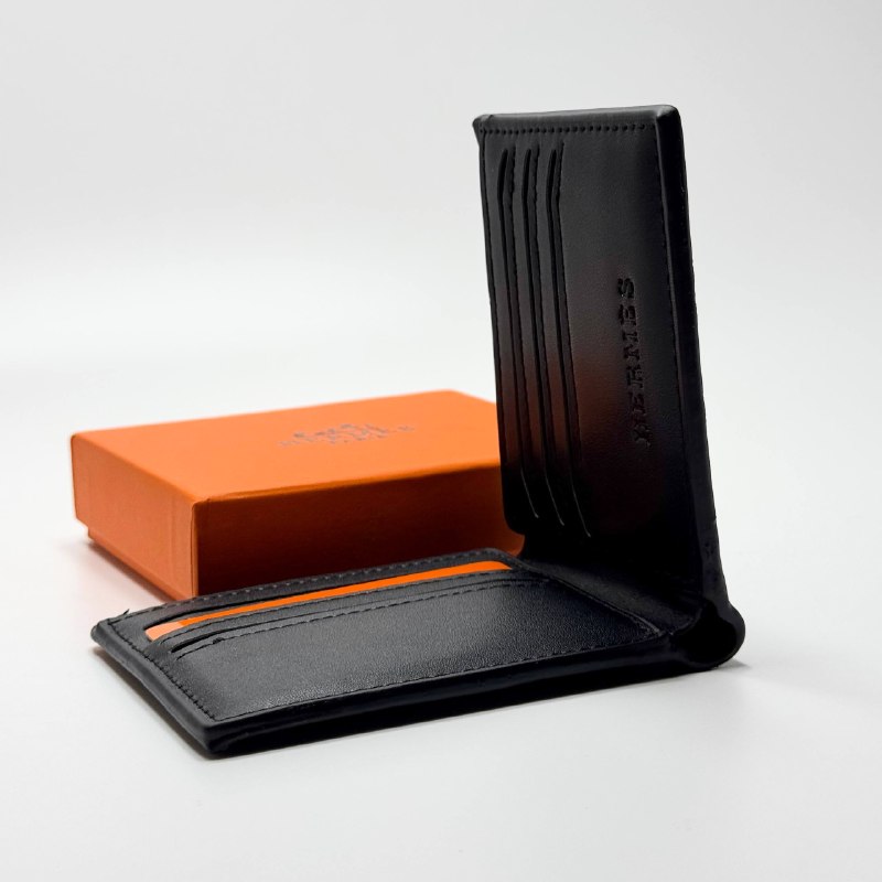 Hermès H Stitch Bifold Wallet – Black