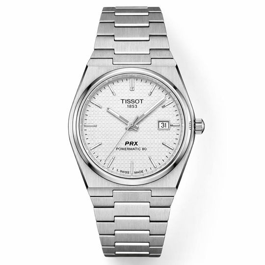 Tissot PRX Powermatic 80 – Silver White