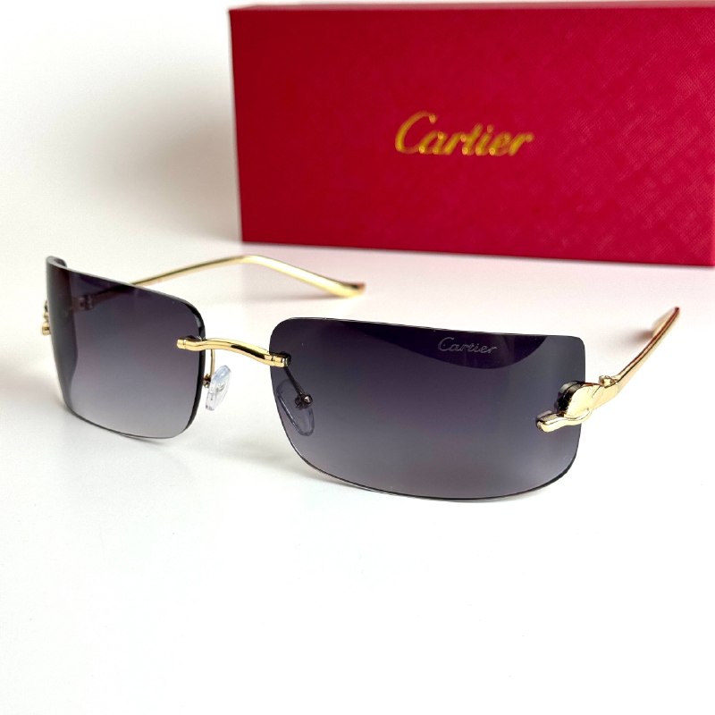 Cartier Mask CT0398S-001 – Gold Black