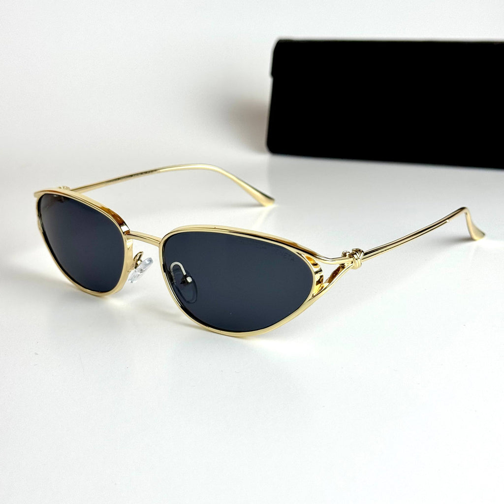 Bottega Veneta BV1357S – Gold Black