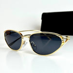 Bottega Veneta BV1357S – Gold Black