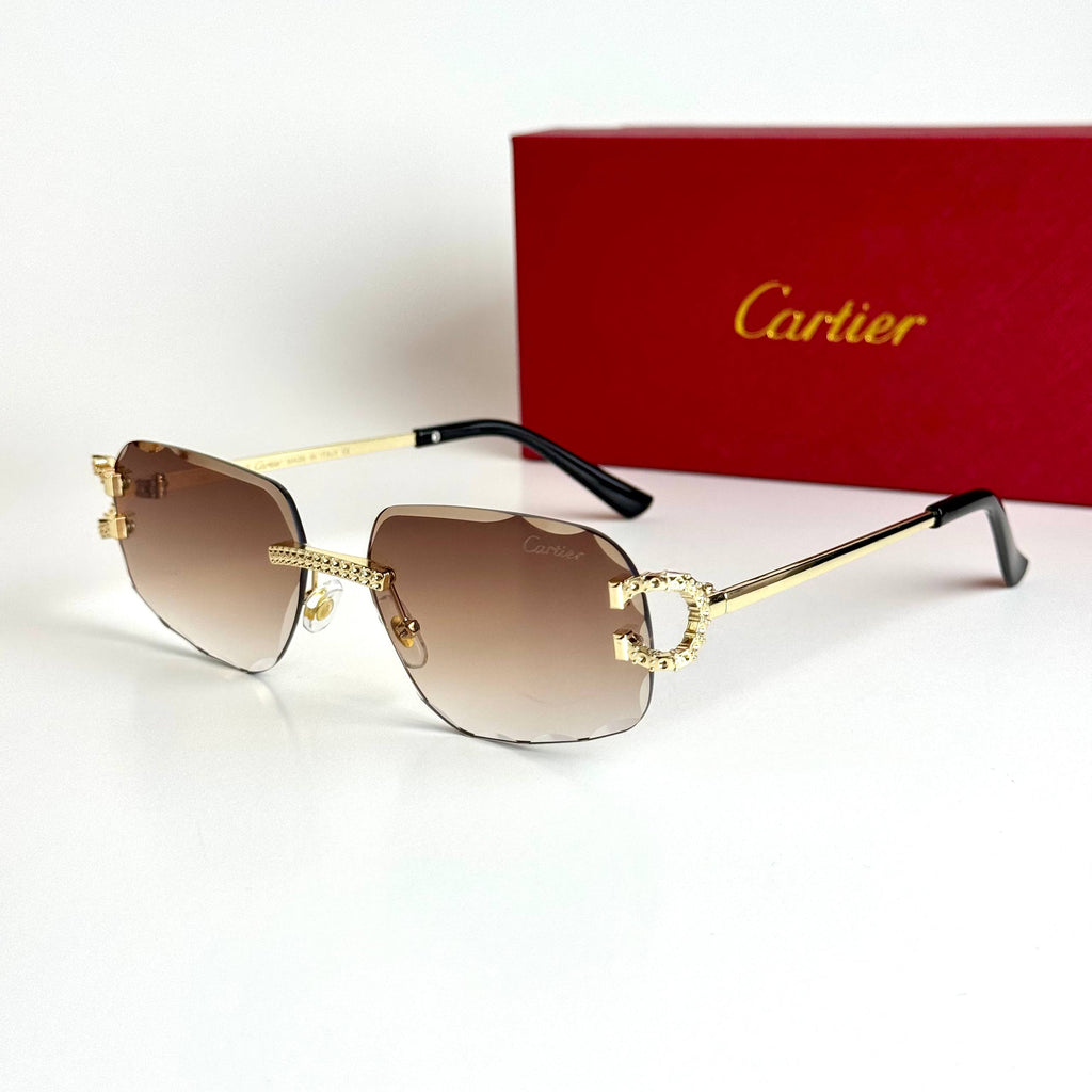 Cartier CT0518S – Gold Brown Gradient