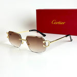 Cartier CT0518S – Gold Brown Gradient