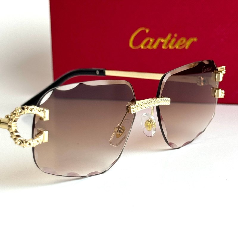 Cartier CT0518S – Gold Brown Gradient